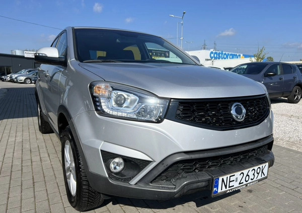 SsangYong Korando cena 49900 przebieg: 54000, rok produkcji 2017 z Rogoźno małe 781